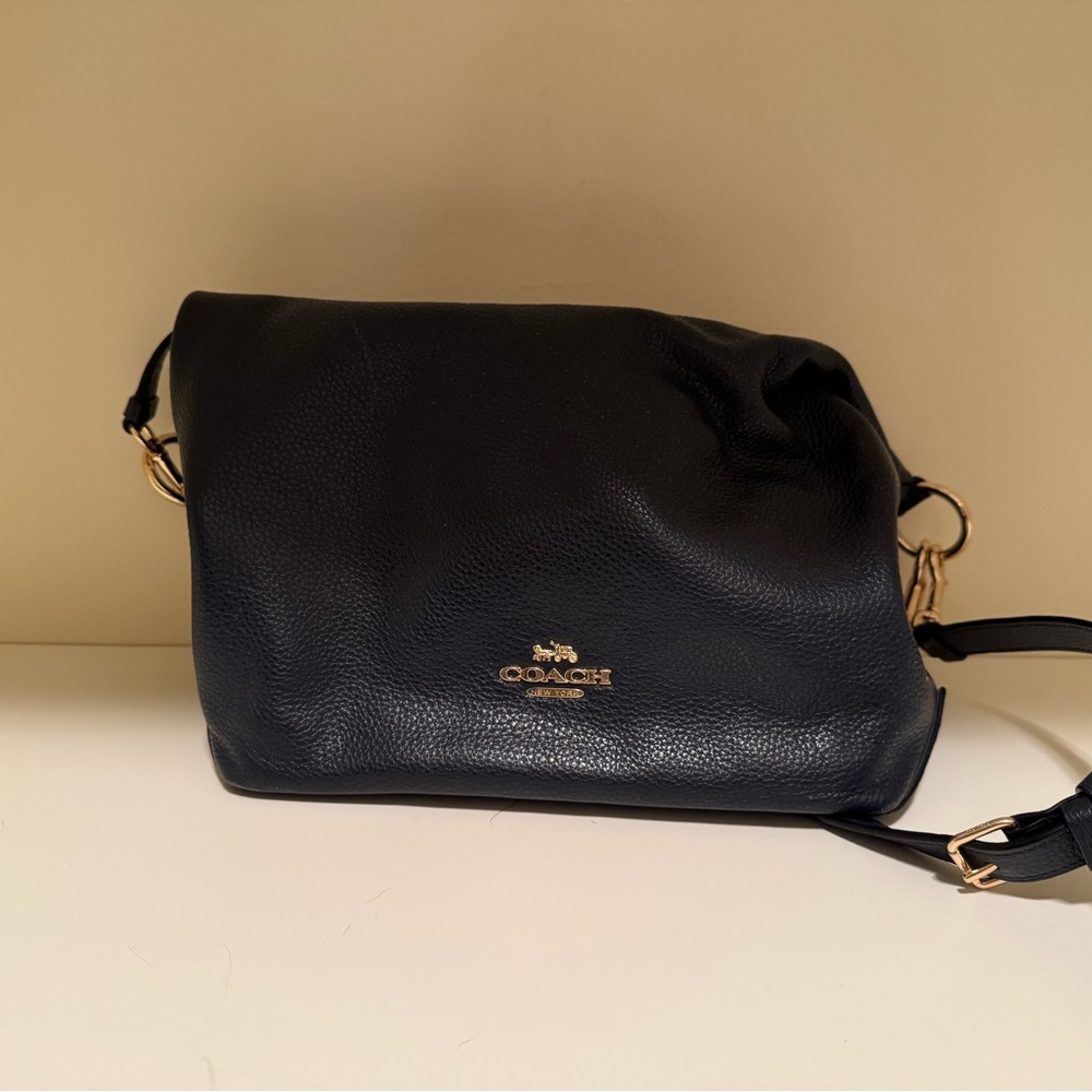 Coach Navy Leather Women's Bag